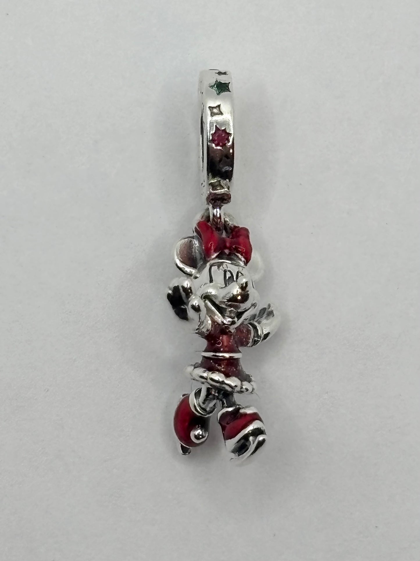 Pandora Disney Minnie Mouse ice skating charm