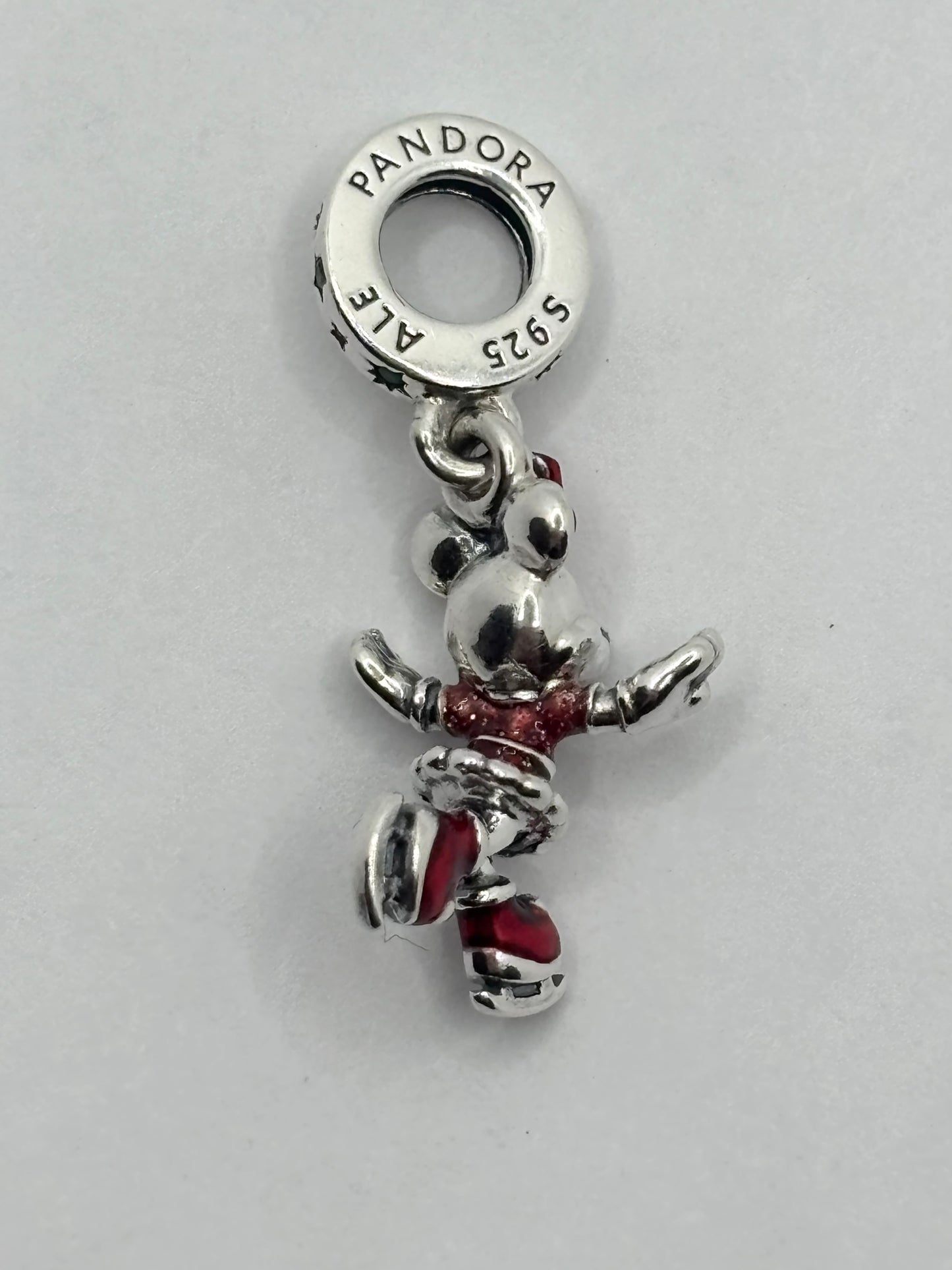 Pandora Disney Minnie Mouse ice skating charm