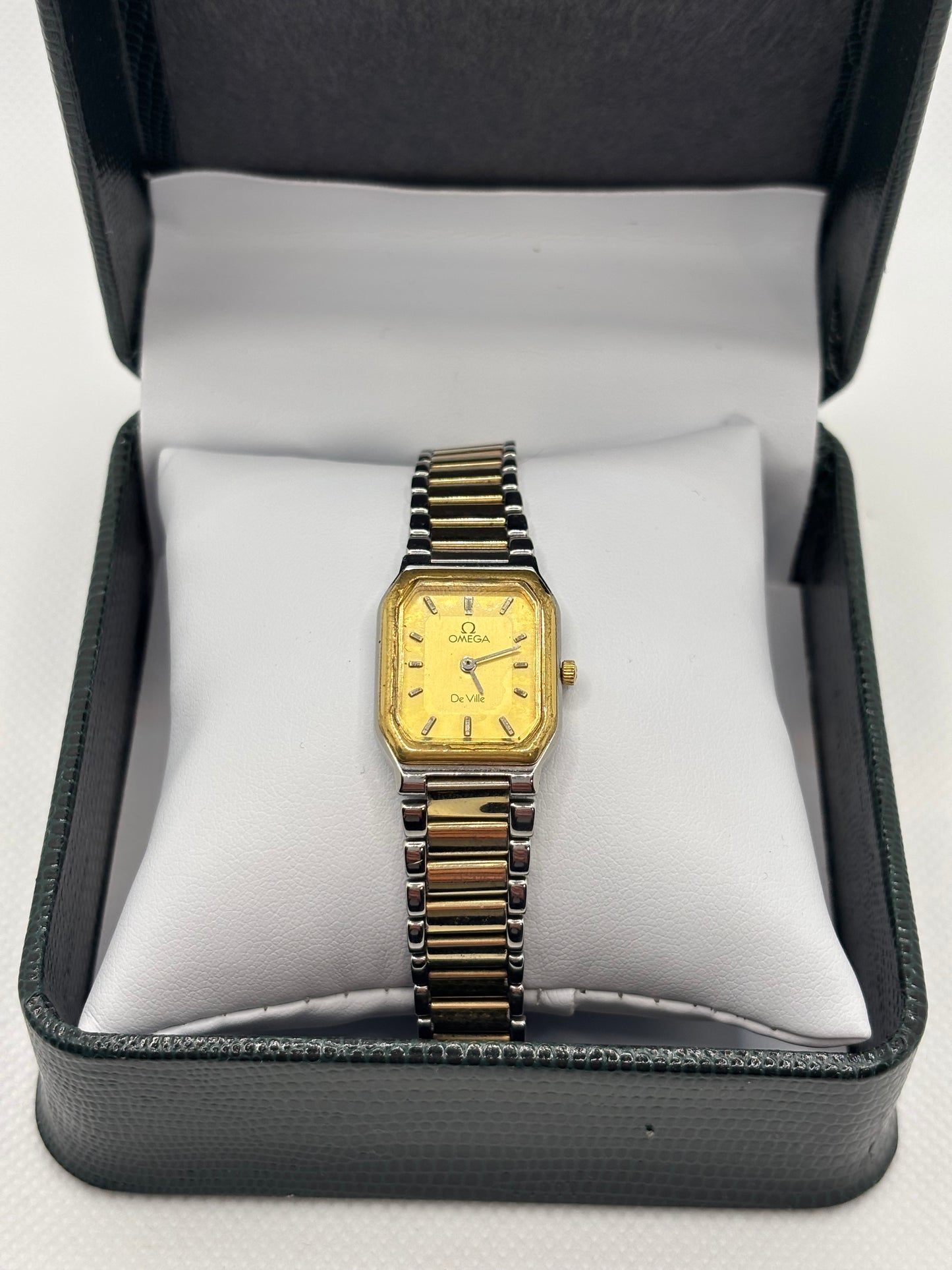 omega deville quartz watch