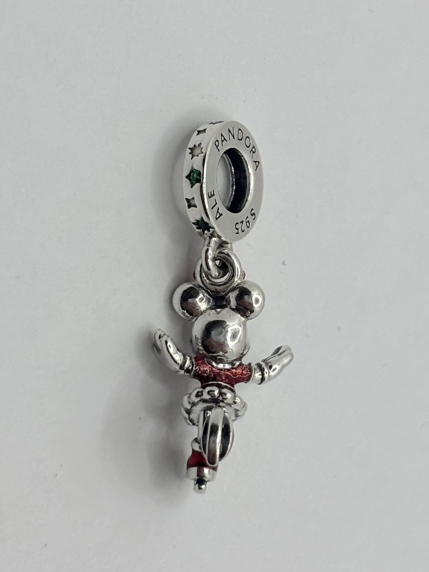 Pandora Disney Minnie Mouse ice skating charm
