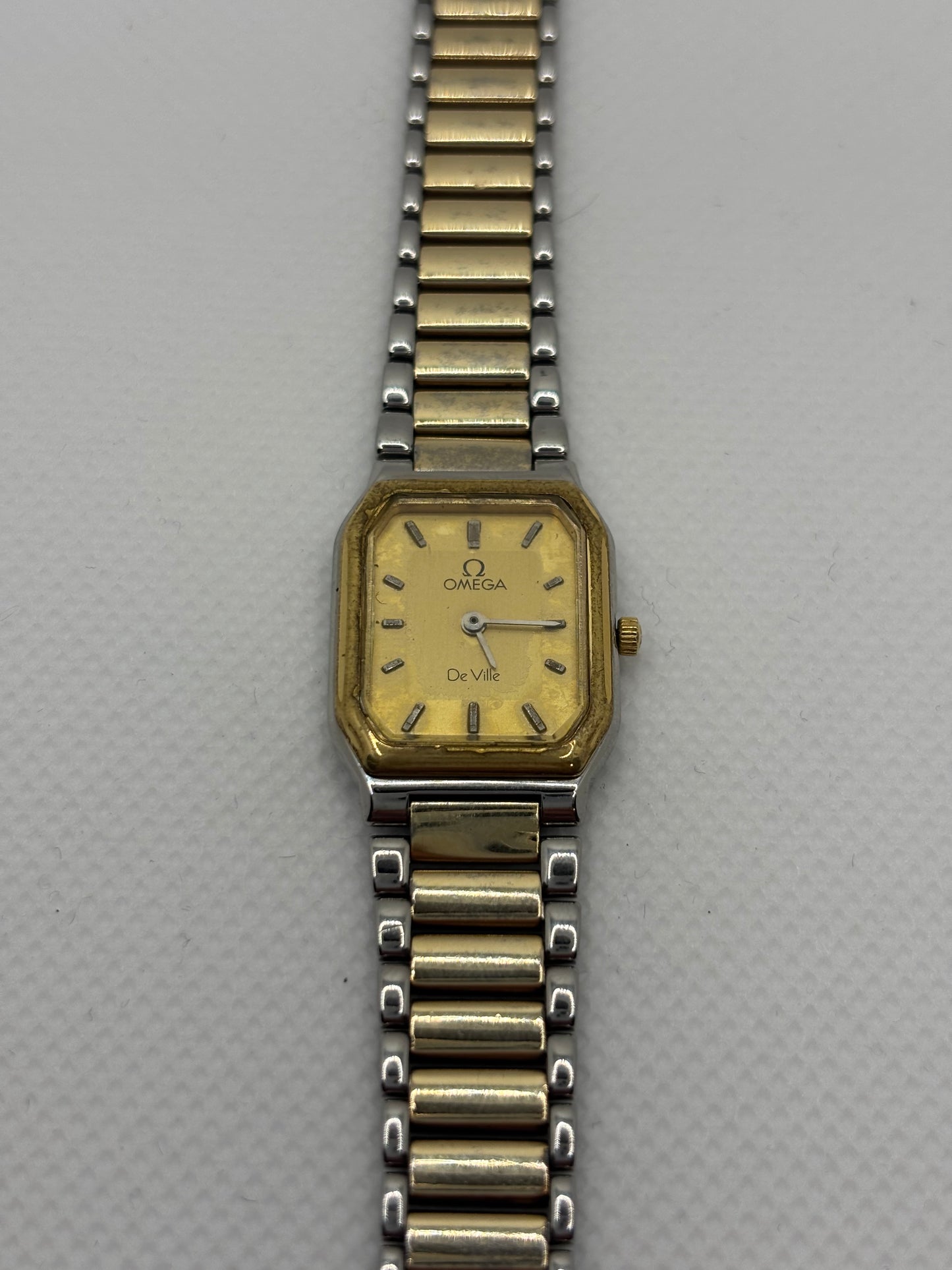 omega deville quartz watch