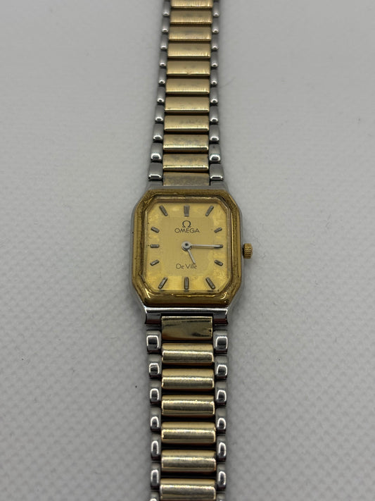 omega deville quartz watch