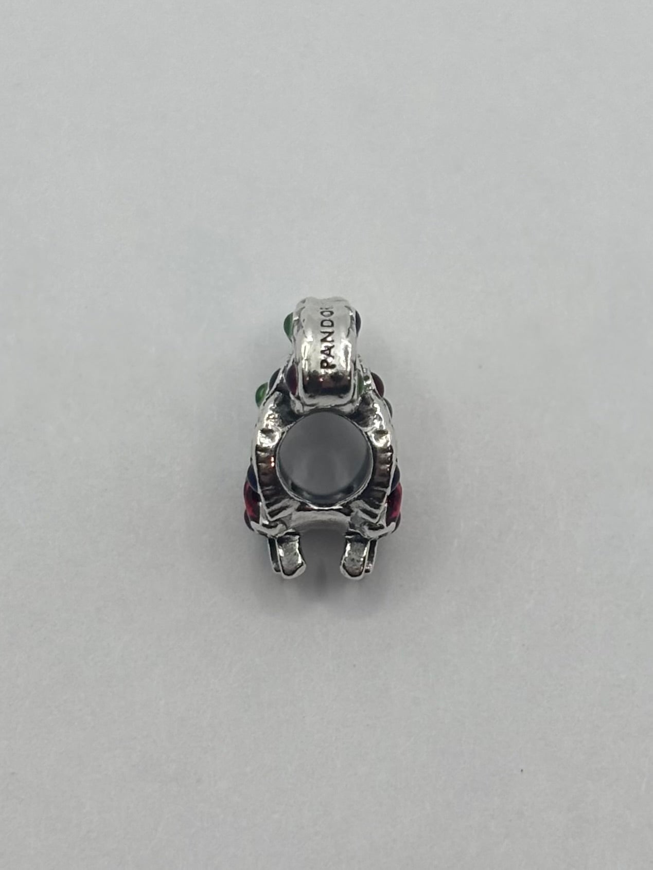 Pandora Disney Mickey Mouse Christmas Wreath Charm