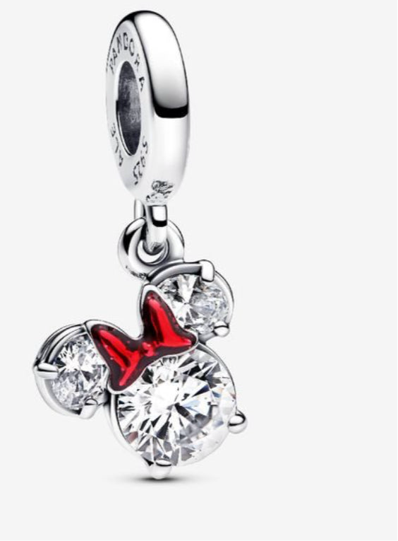 Pandora Disney Minnie Mouse Sparkling Gem Charm