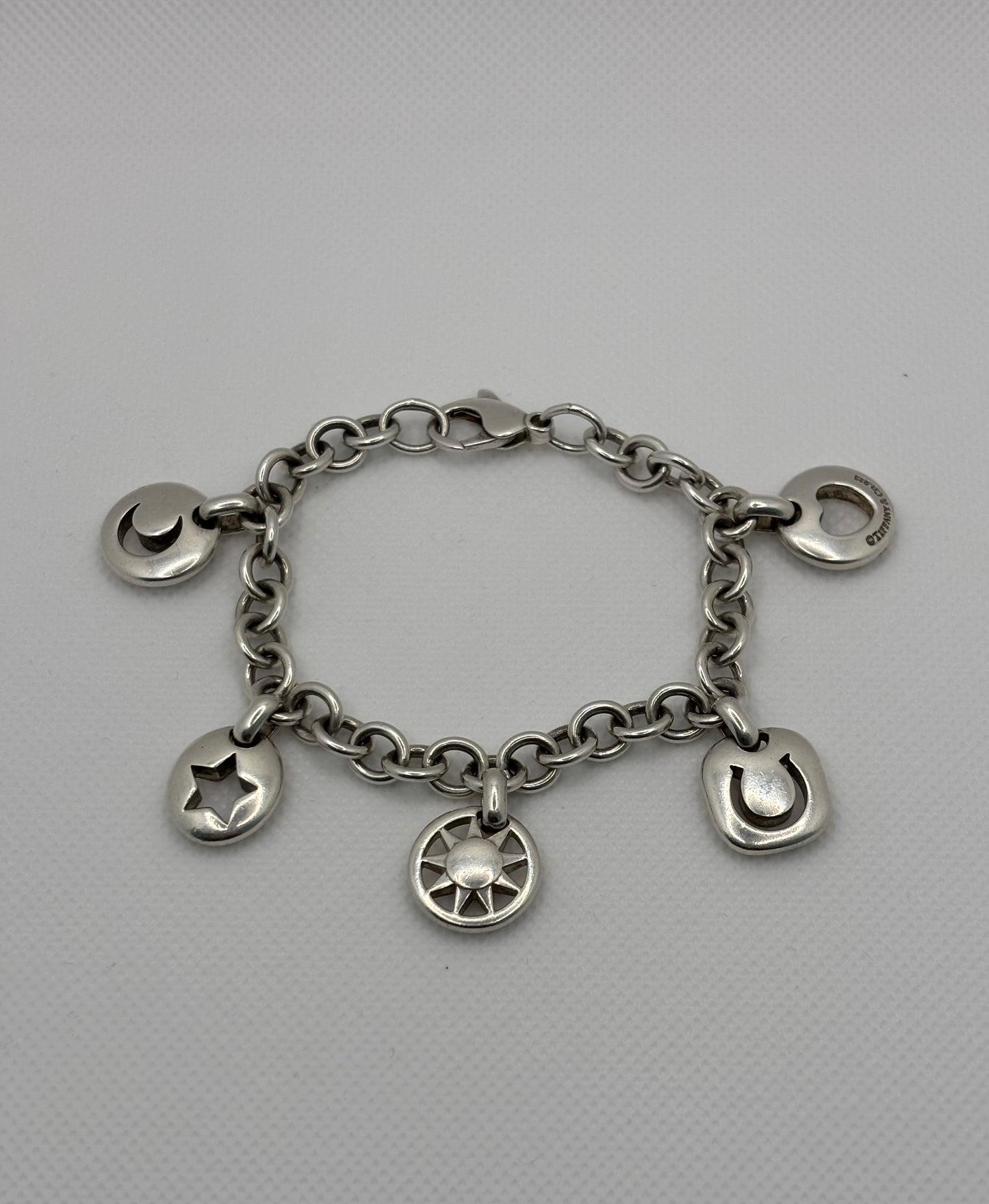 Tiffany & co Moon Charms Bracelet